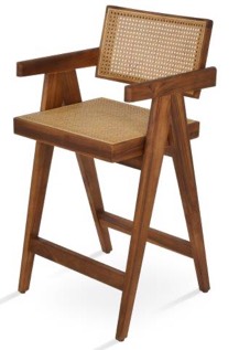 sohoConcept Pierre J. Arm Stool Counter & Bar *teak