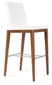 sohoConcept Polo Wood Stool Counter & Bar