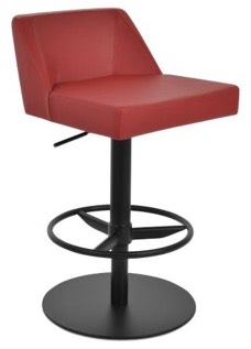 sohoConcept Prisma Piston Stool Full Footrest