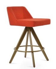 sohoConcept Prisma Pyramid-mw Swivel Stool