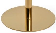 sohoConcept Tango Round Base 22.8" Gold Brushed