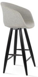 sohoConcept Tribeca Baba Wood Armchair Counter & Bar