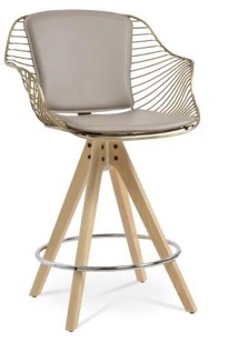 sohoConcept Zebra Pyramid Swivel Stool Counter&bar