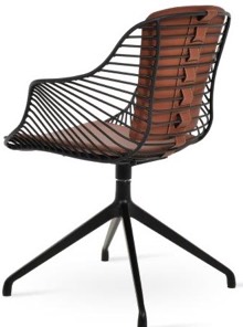 sohoConcept Zebra Spider Armchair (swivel)